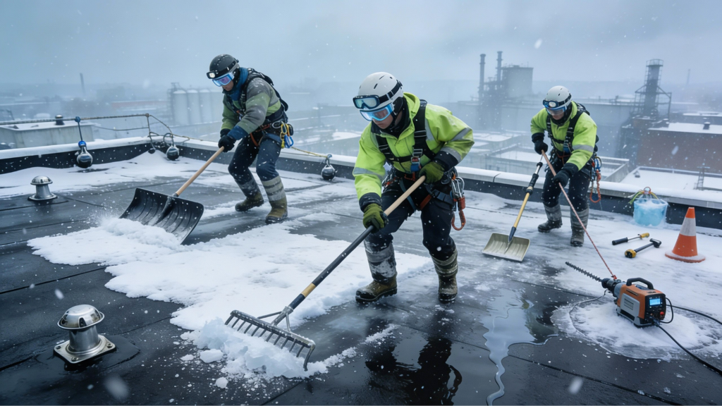 ⚠️ ОСТОРОЖНО, СНЕГ НА КРЫШАХ: ПРАВИЛА БЕЗОПАСНОСТИ В ЯКУТИИ